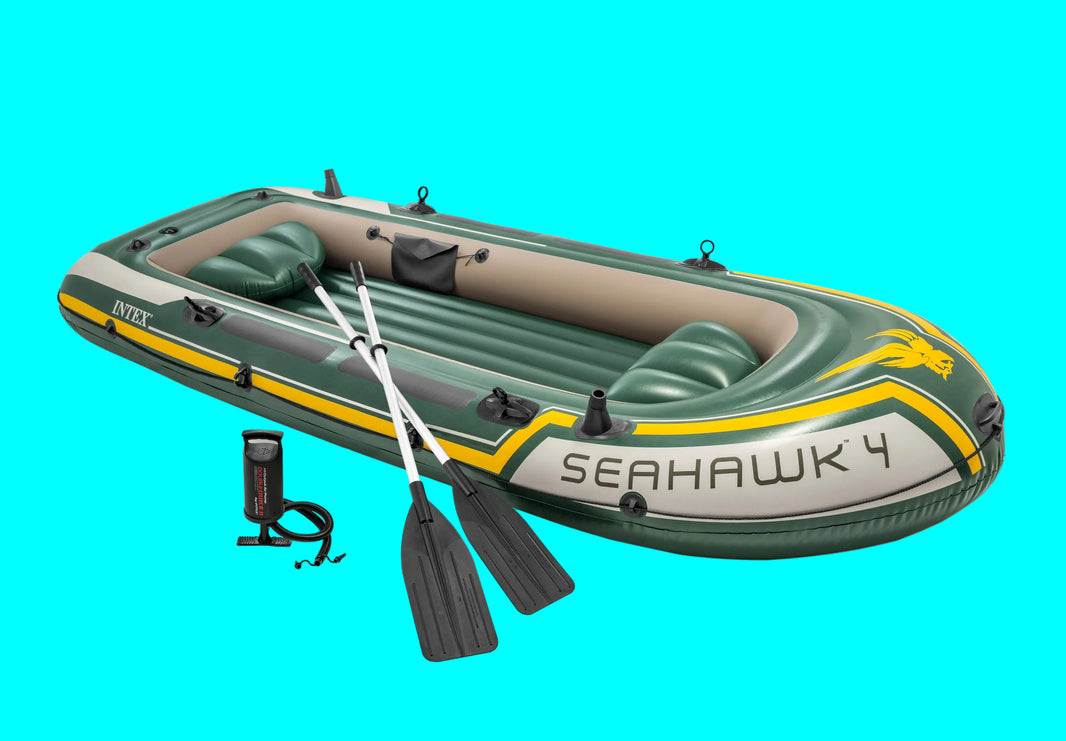 Intex Seahawk 4 Boat Set 68351