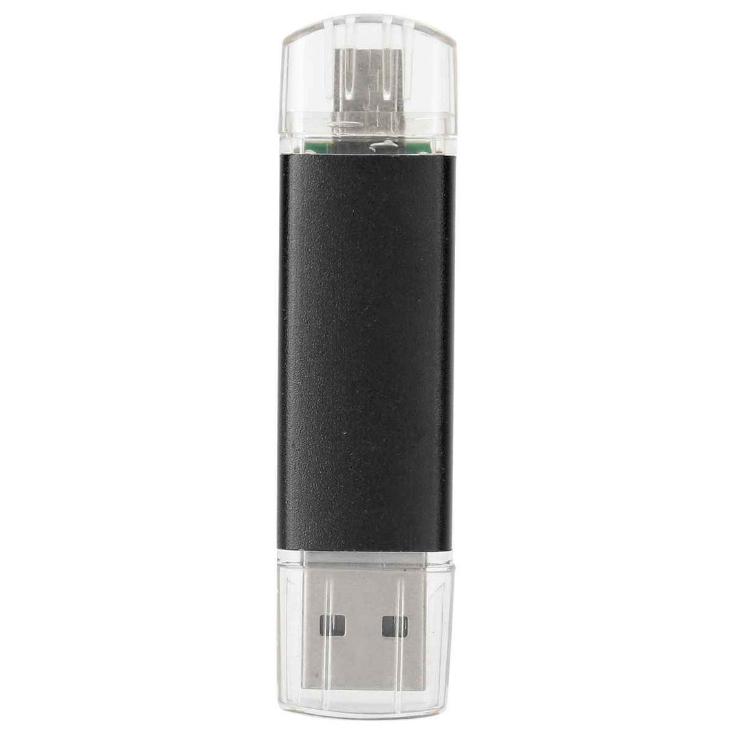 USB Flash Drive OTG Memory Stick 2 in 1 Micro Thumb U Disk Phone Storge
