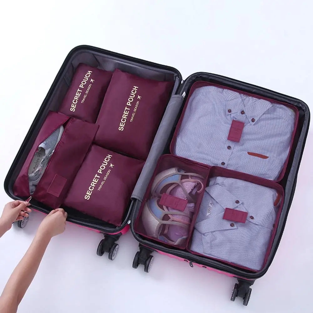 Travel Packing Cubes Set - Organize Your Luggage with Ease and Style