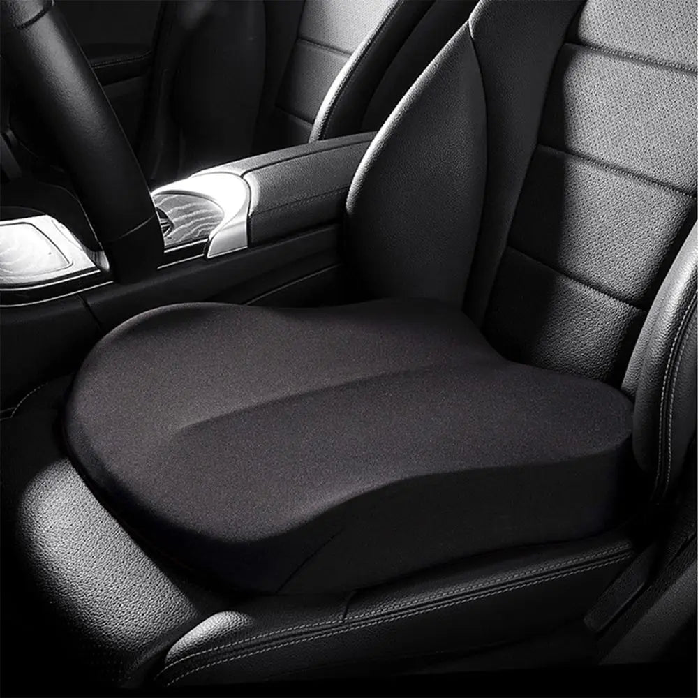 Adult Car Seat Booster Cushion – Non-Slip Memory Foam Wedge for Added Height and Driving Comfort