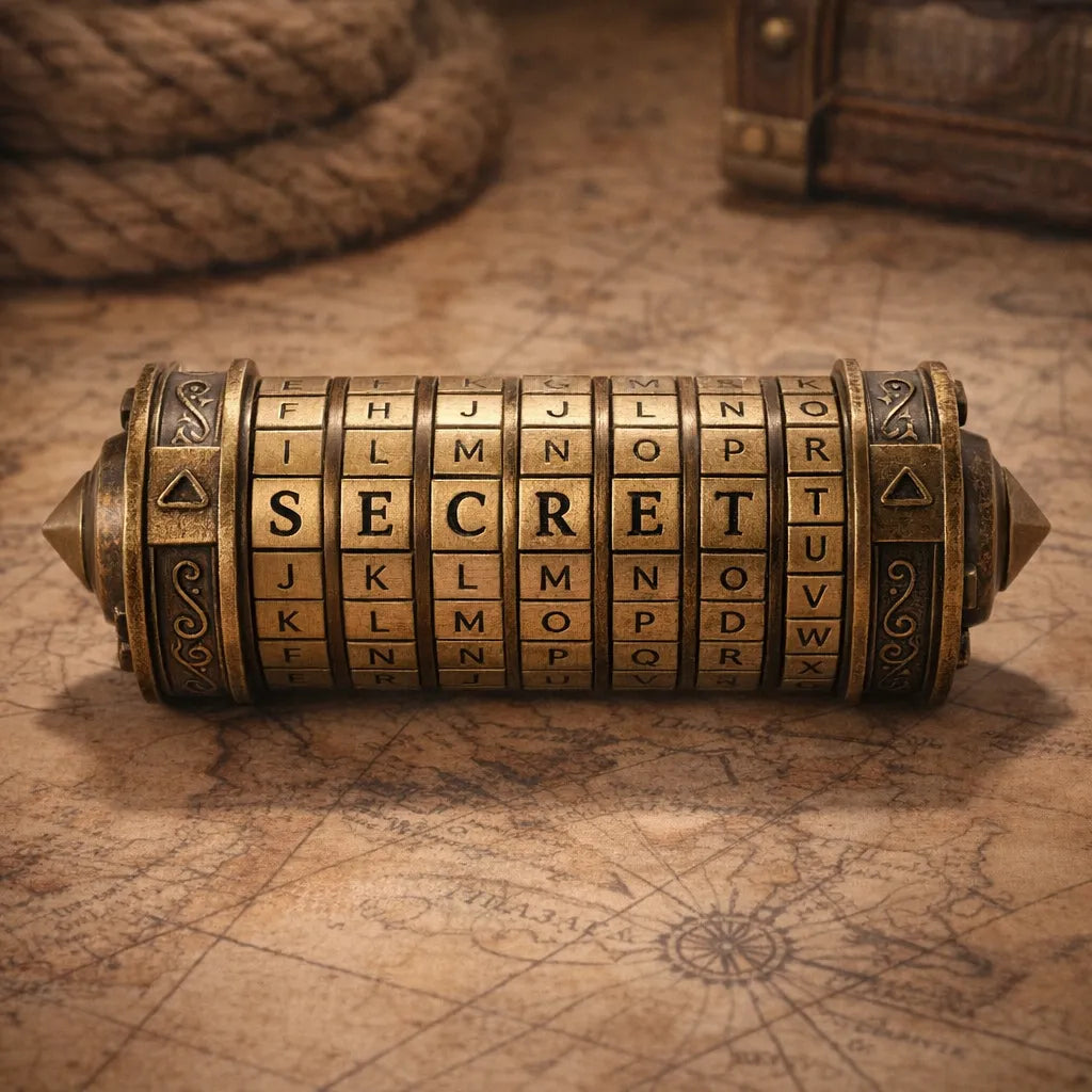 Da Vinci Code Puzzle - Unlock the Mystery with This Engaging Lock Cylinder