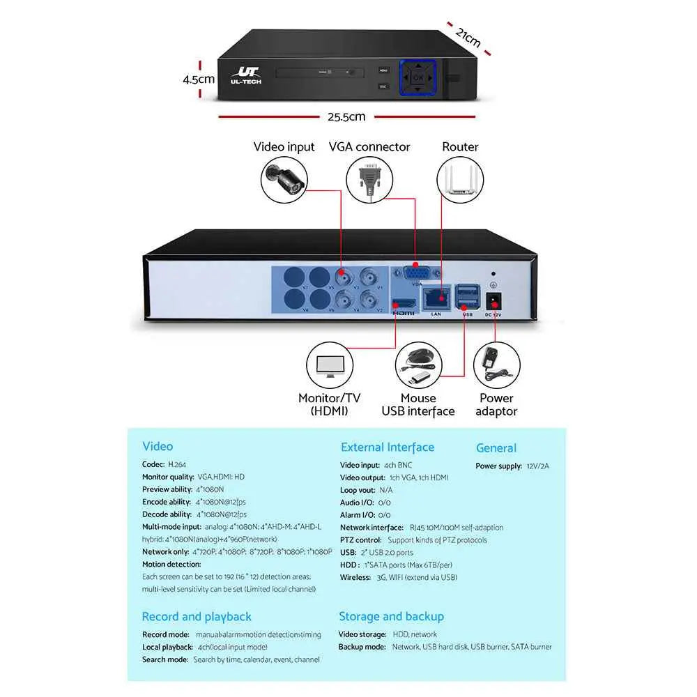 Ultra Reliable 1080P Security Camera System: Protect What Matters Most