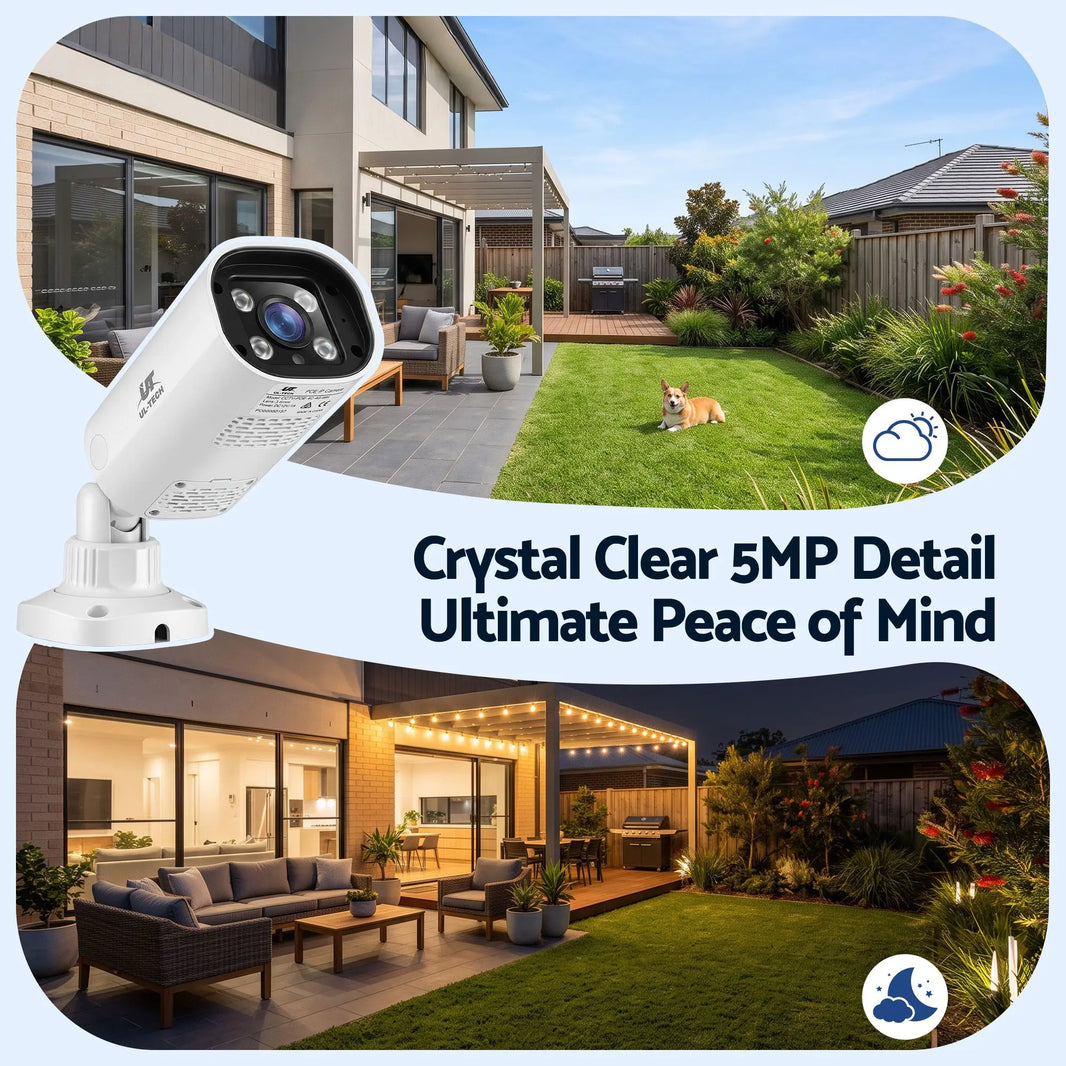 UL-Tech PoE NVR Security System: Ultimate Home Protection with Advanced Features