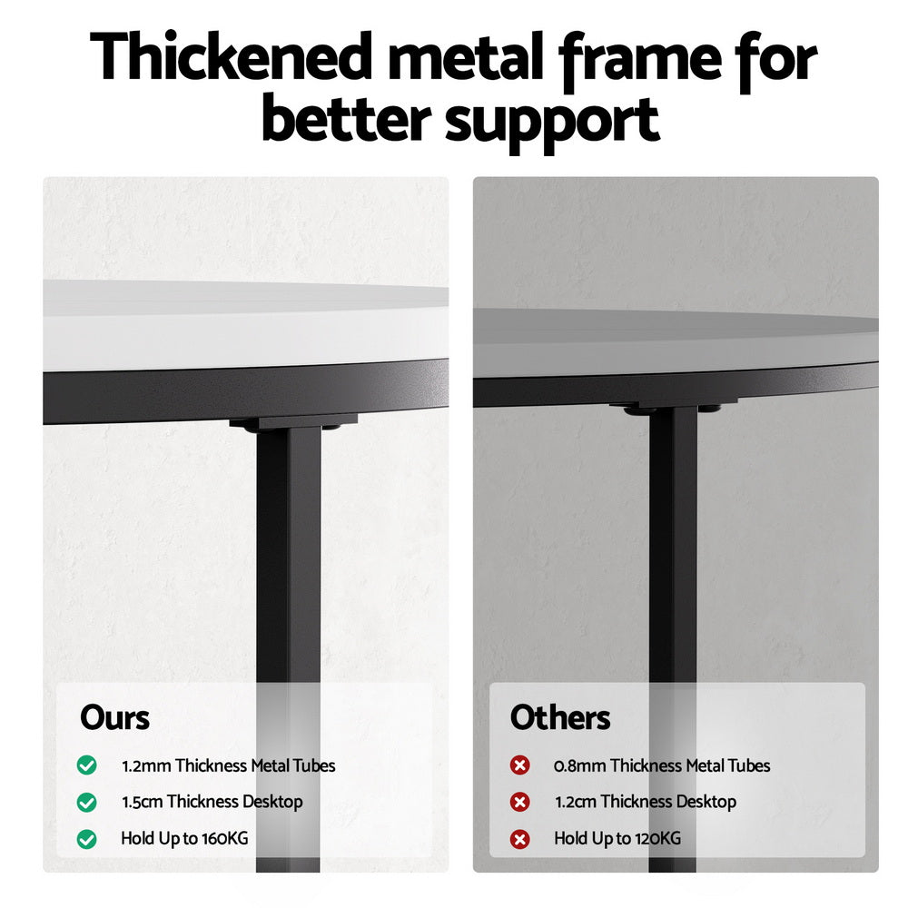 Elevate Your Space with Modern Marble Nesting Coffee Tables