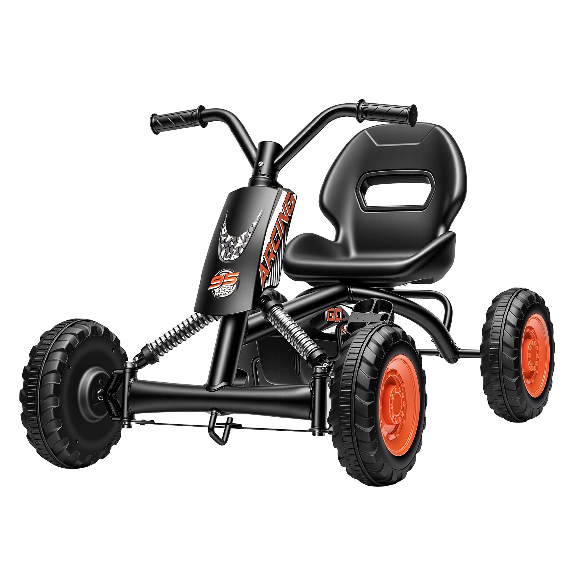 Experience Thrills with the Rigo Pedal Go Kart for Kids - Forward/Reverse Fun!