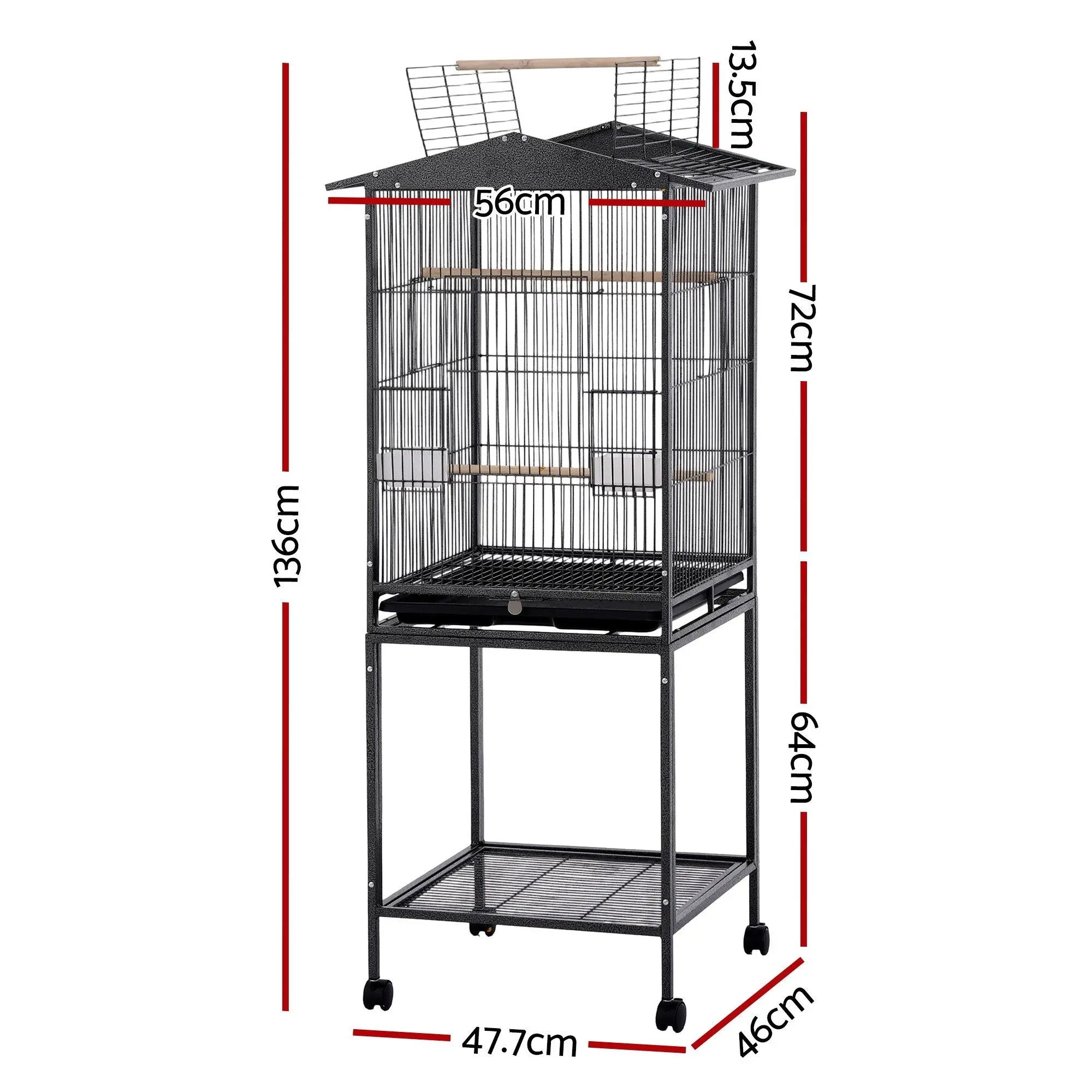 Transform Your Space with the i.Pet Bird Cage Aviary – Perfect for Parrots & Budgies