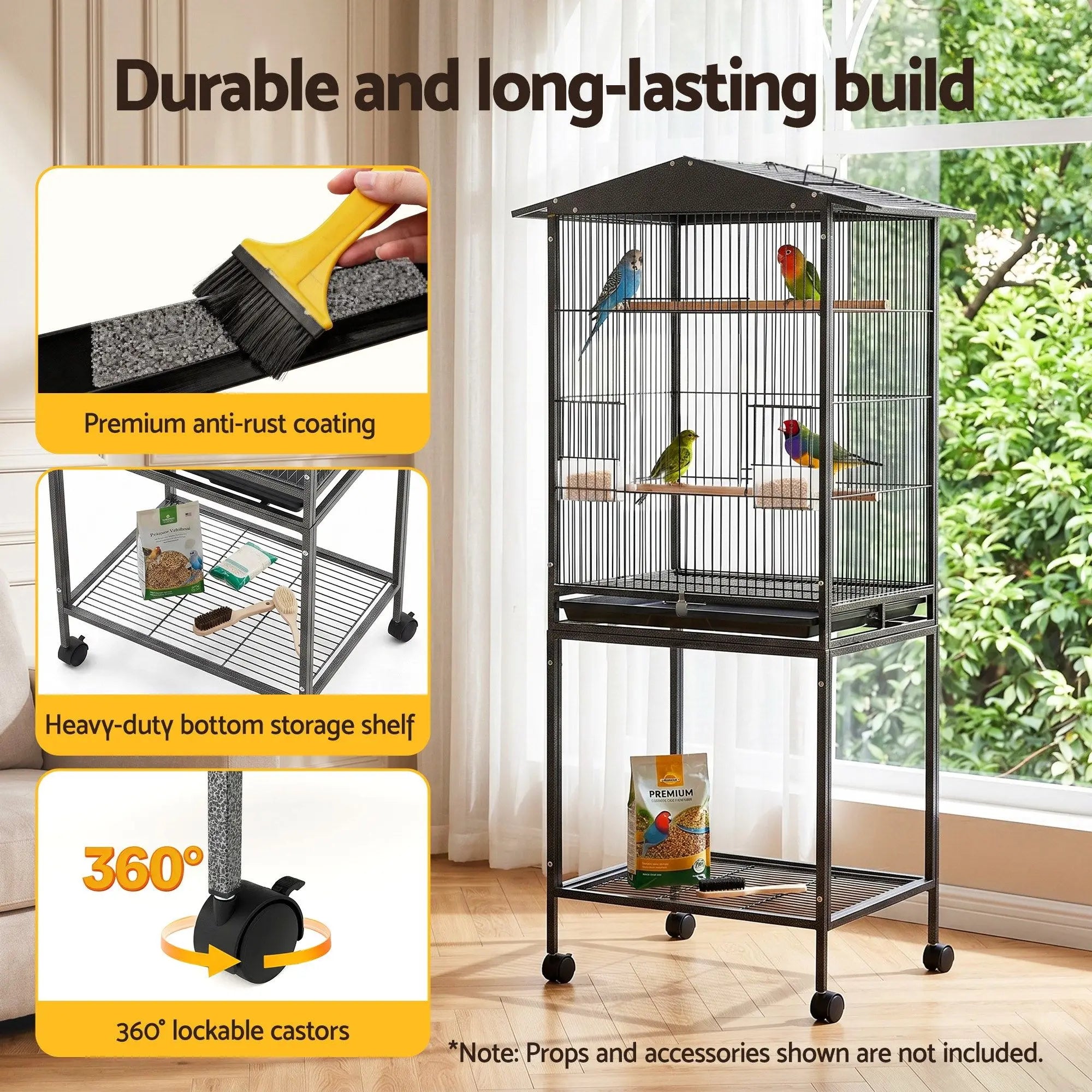 Transform Your Space with the i.Pet Bird Cage Aviary – Perfect for Parrots & Budgies