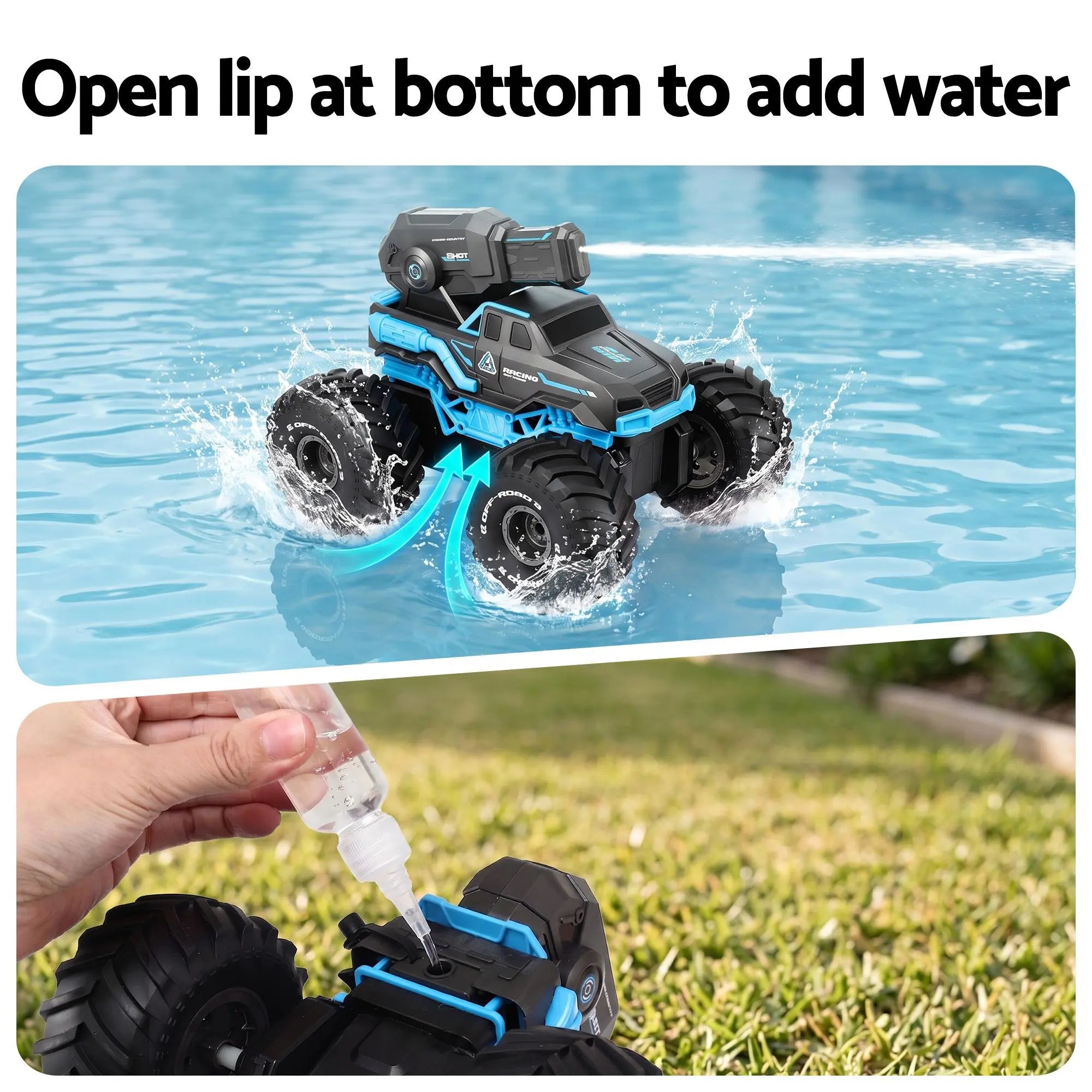 Keezi Kids RC Amphibious Car Boat – The Ultimate Outdoor Adventure Toy