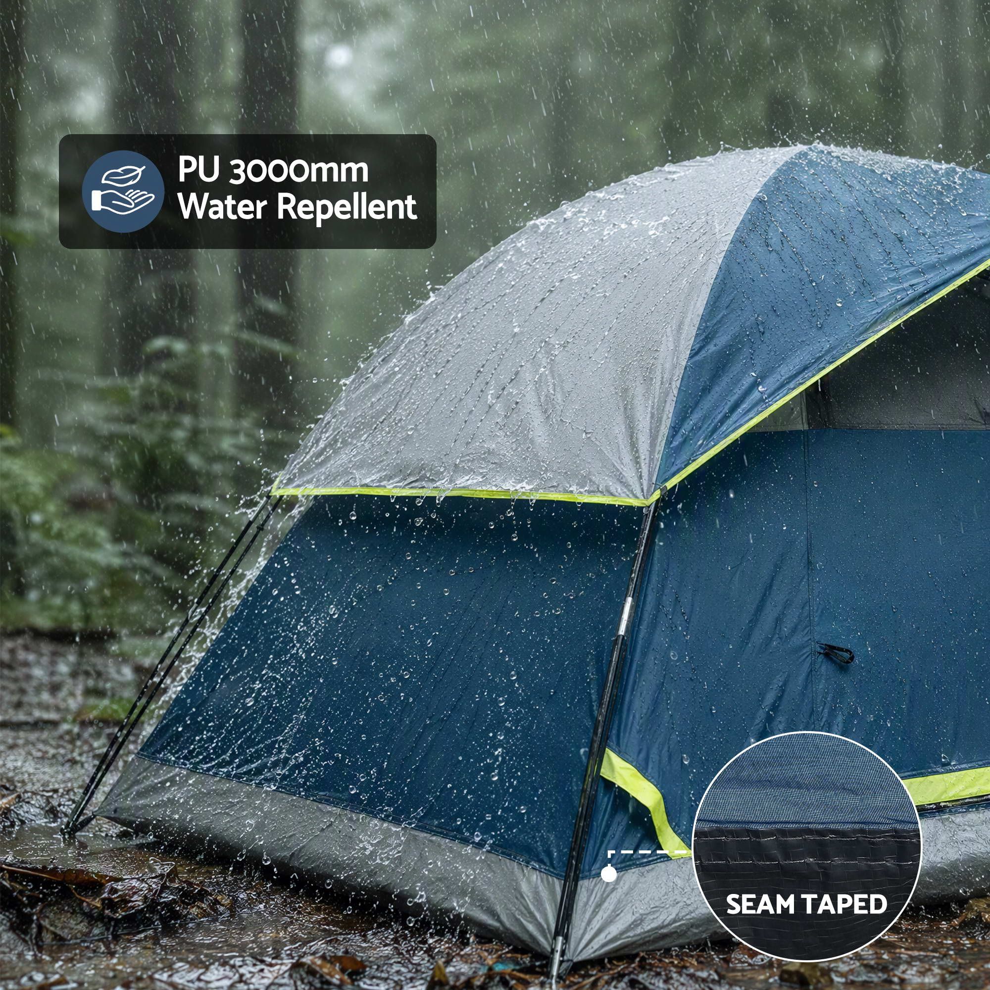Weisshorn 2 Person Camping Tent: Your Lightweight, Waterproof Adventure Companion
