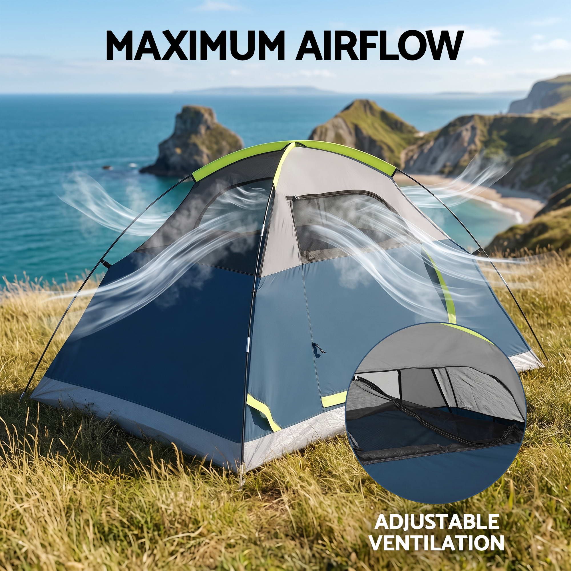 Weisshorn 2 Person Camping Tent: Your Lightweight, Waterproof Adventure Companion