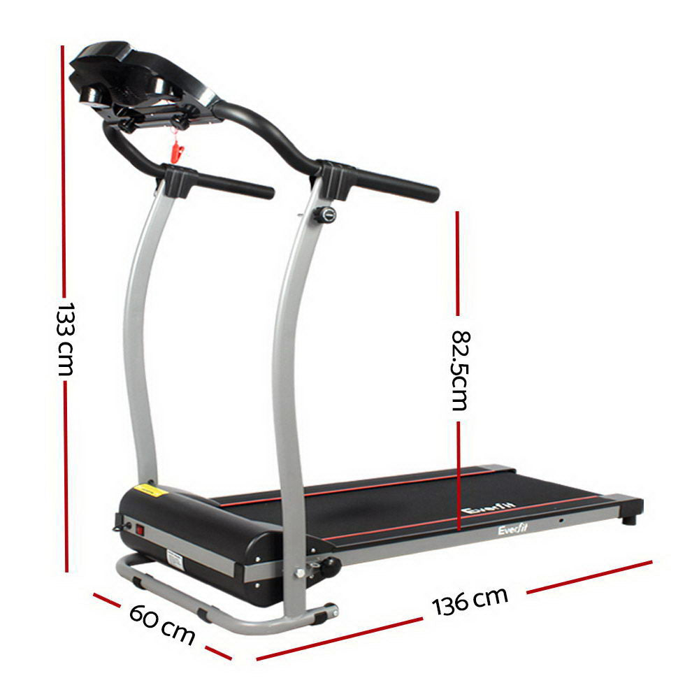 Everfit Foldable Electric Treadmill - Home Gym Fitness Exercise Machine 340mm