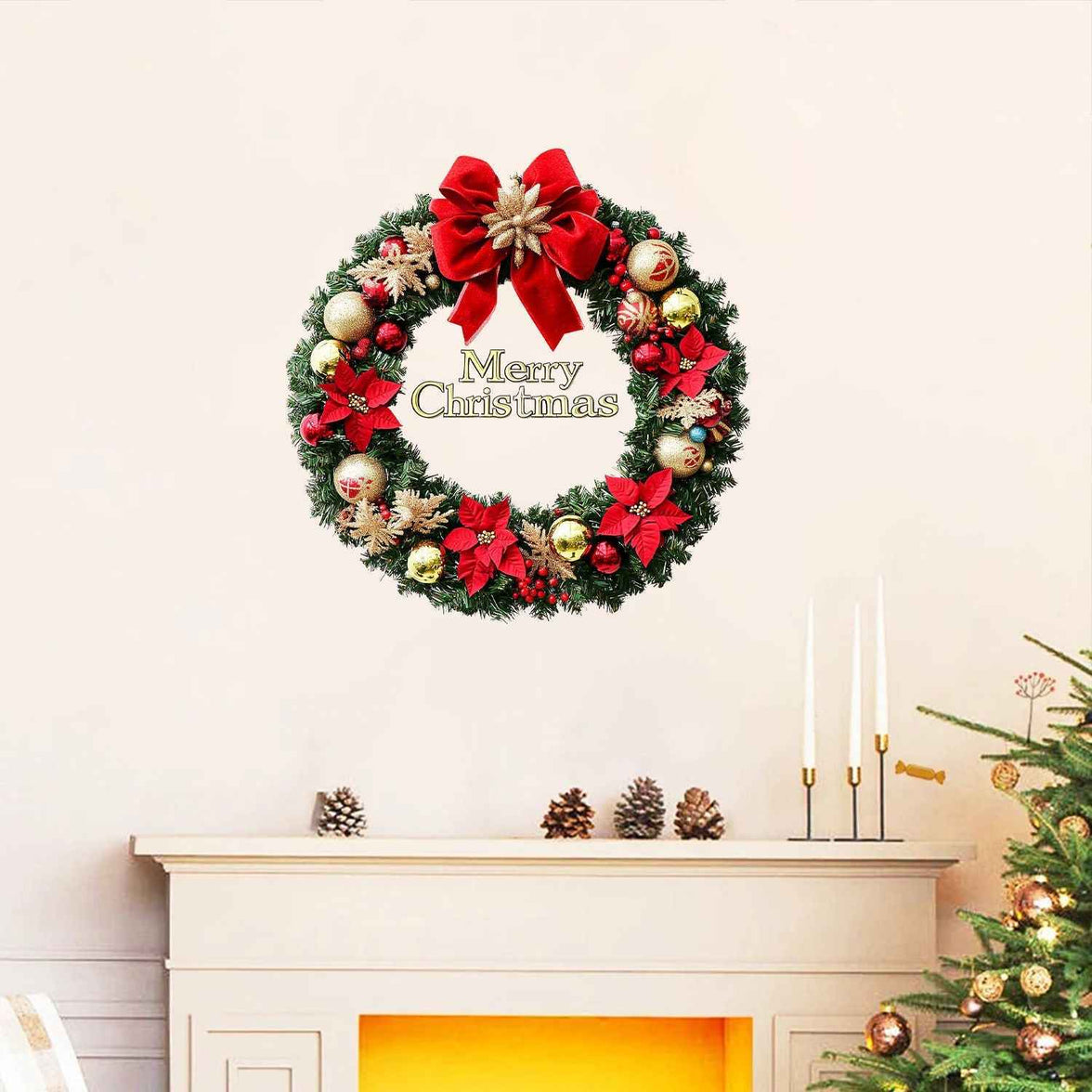 Festive Christmas Wreath - Enchanting Holiday Decoration for Your Home