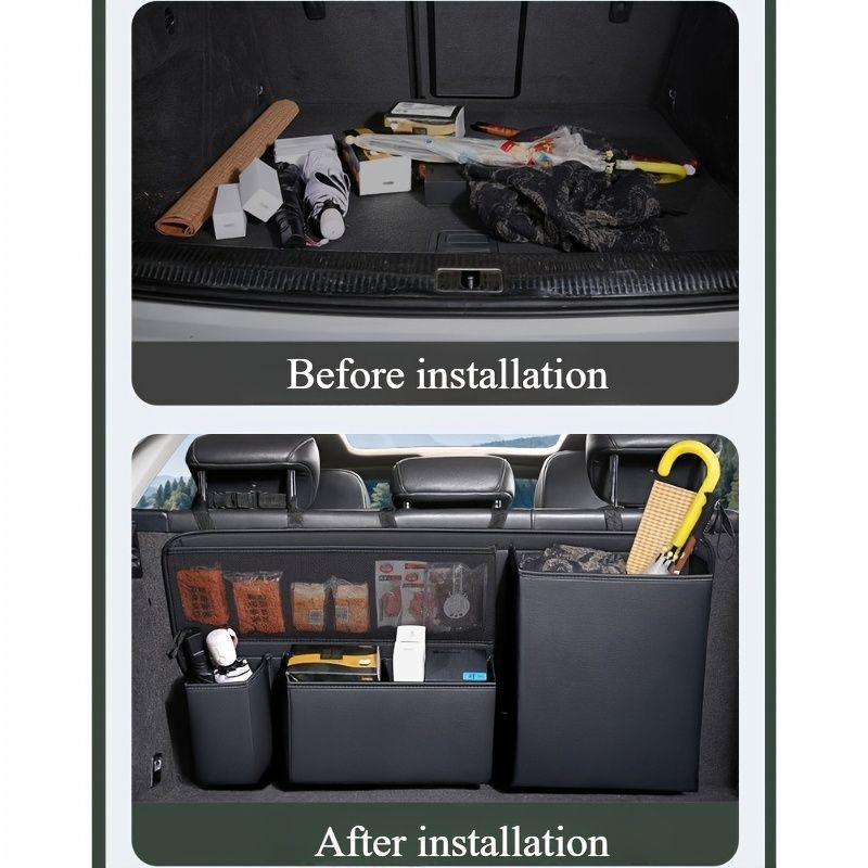 car trunk organizer, car storage, car accessories, high quality organizer, multiple compartments, trunk storage solution, Australia car organizer