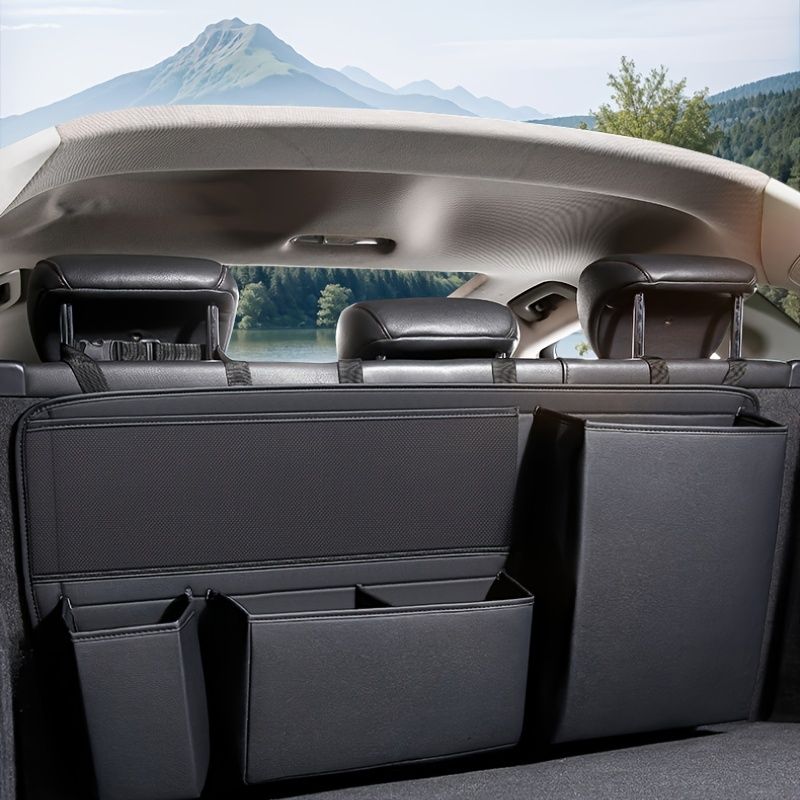 car trunk organizer, car storage, car accessories, high quality organizer, multiple compartments, trunk storage solution, Australia car organizer