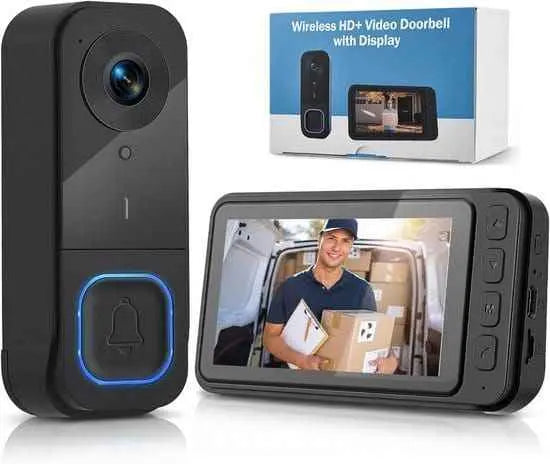 Smart Home Video Doorbell: Enhance Security with Two-Way Intercom and 1080P Clarity