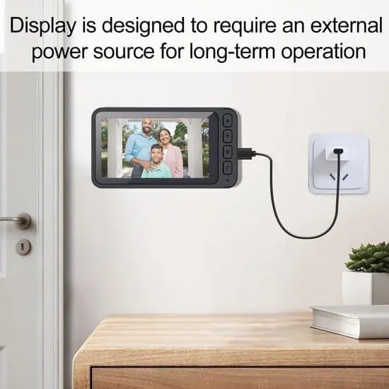 Smart Home Video Doorbell: Enhance Security with Two-Way Intercom and 1080P Clarity