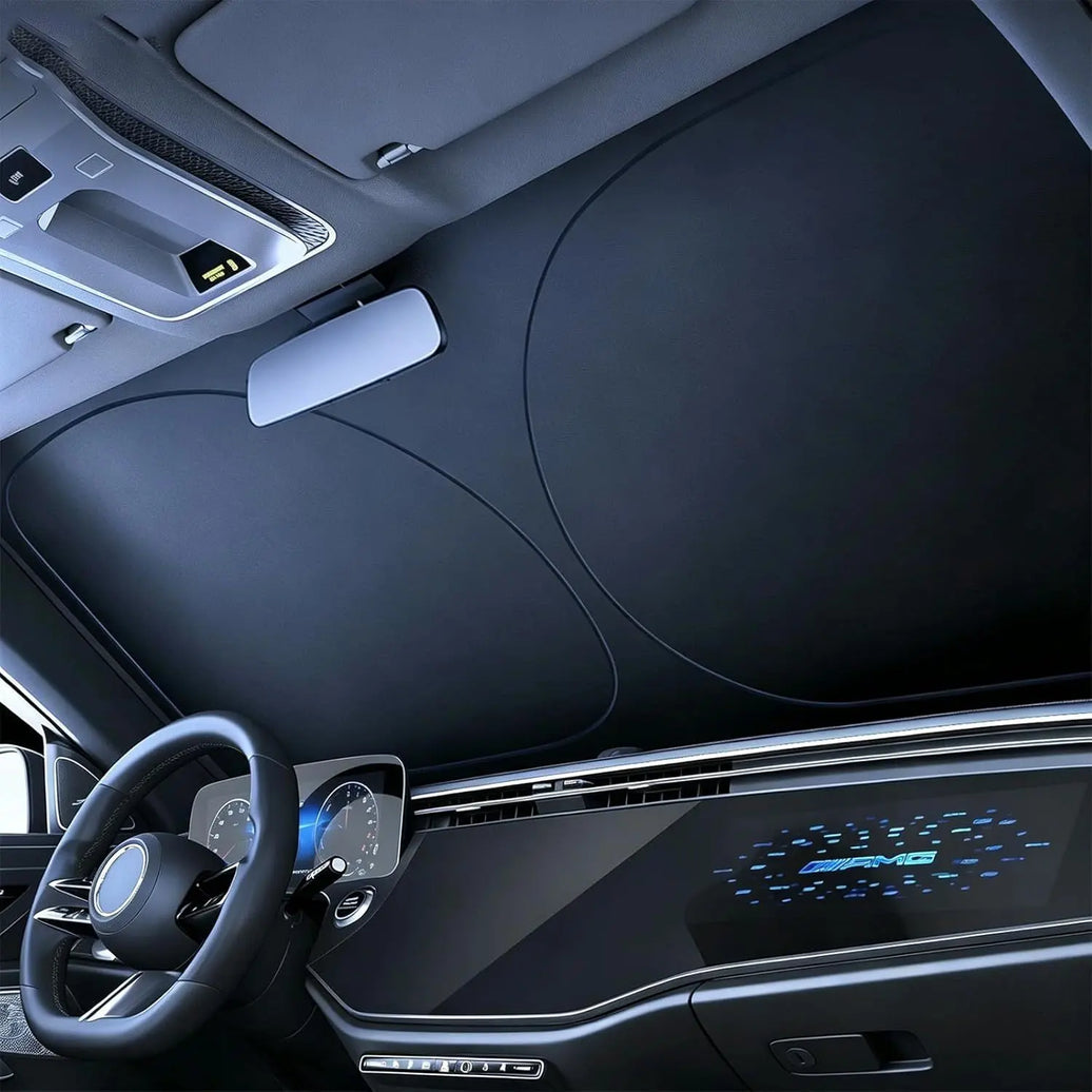 Transform Your Drive with the Universal Windshield Sun Shade - Premium UV Protection & Heat Insulation