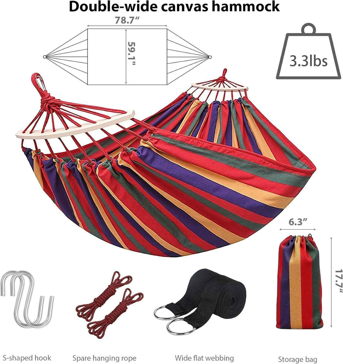 Experience Ultimate Relaxation with Our Lightweight Portable Camping Hammock