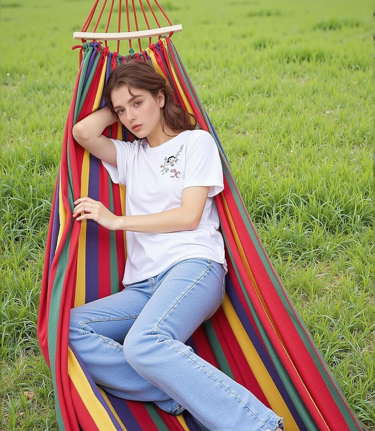 Experience Ultimate Relaxation with Our Lightweight Portable Camping Hammock