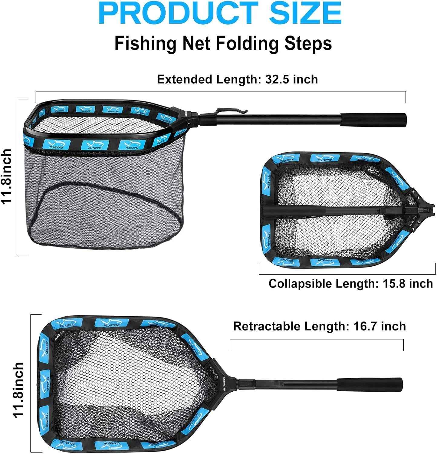 Ultimate Floating Fishing Net for Stress-Free Catch and Release