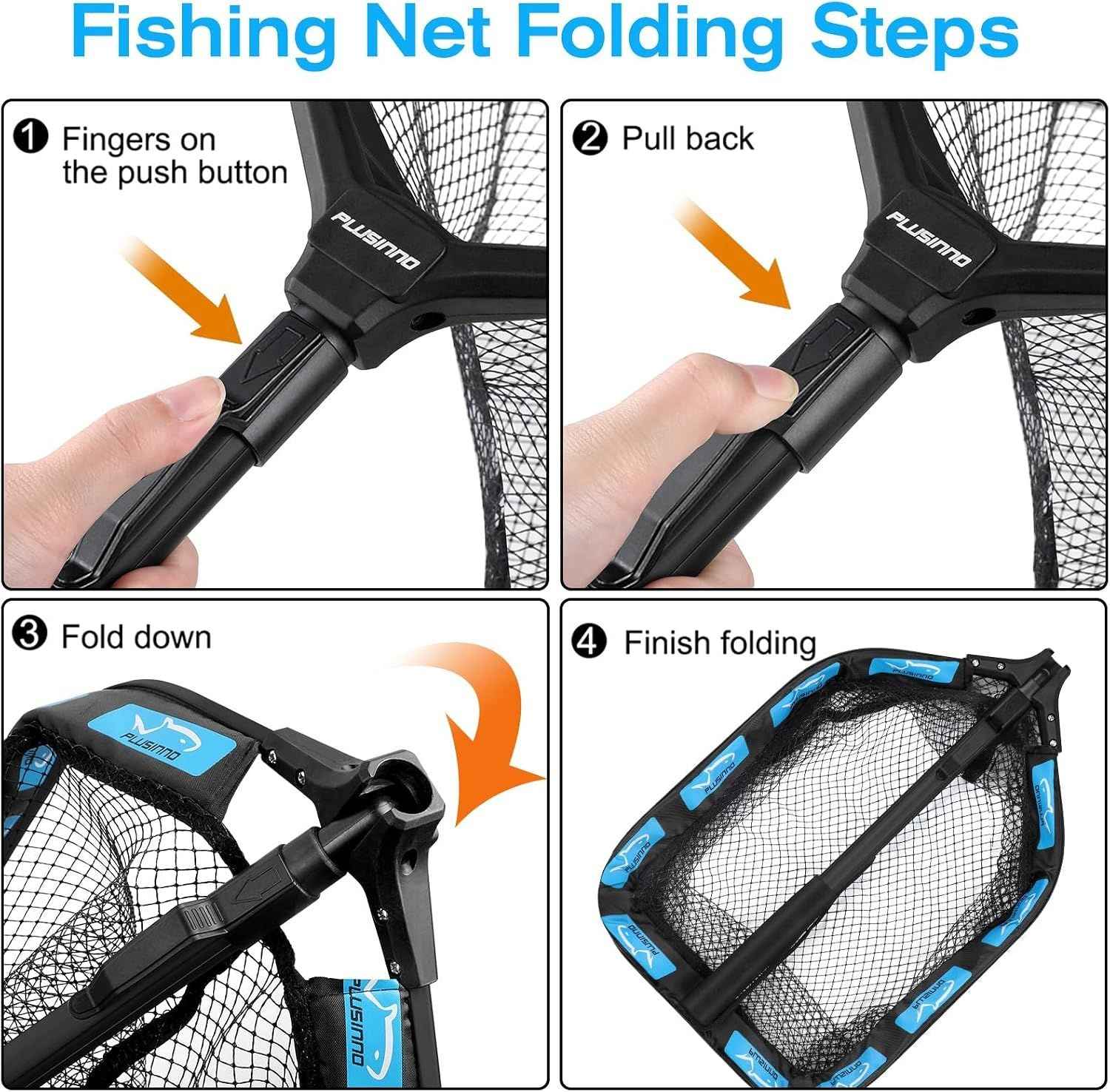 Ultimate Floating Fishing Net for Stress-Free Catch and Release