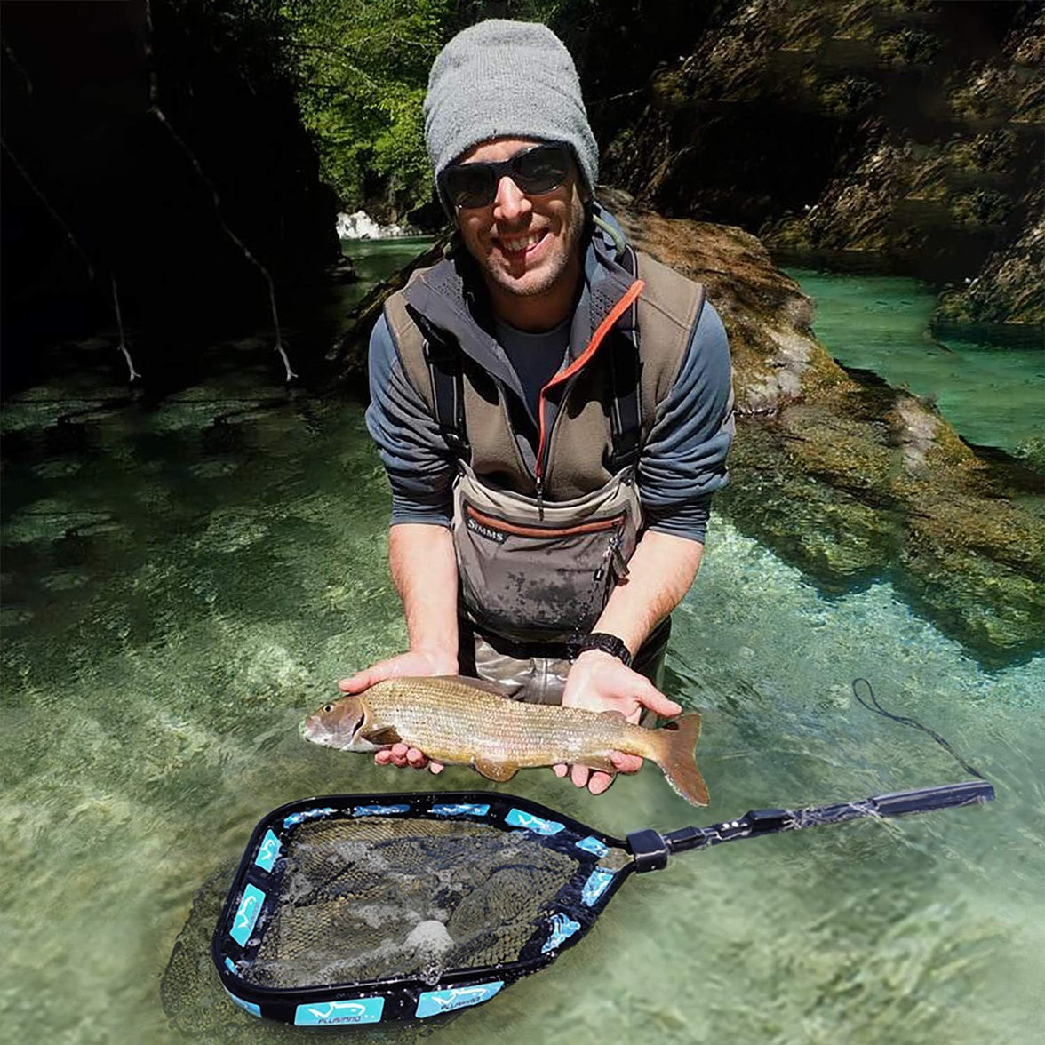 Ultimate Floating Fishing Net for Stress-Free Catch and Release