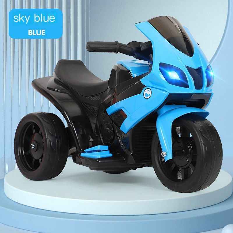 Electric Motorcycle Remote Control with Large Battery - Red Model