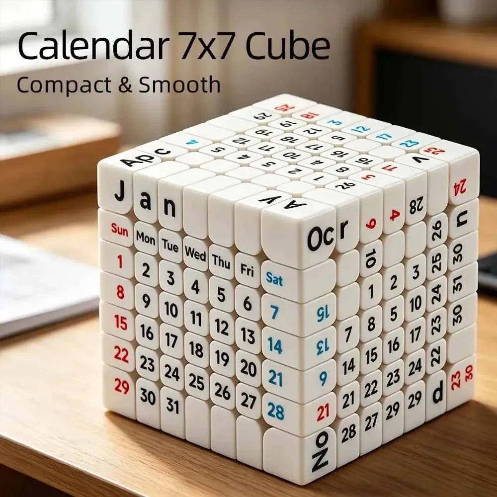 7x7 Calendar Puzzle: Transform Your Desk into a Fun and Educational Challenge