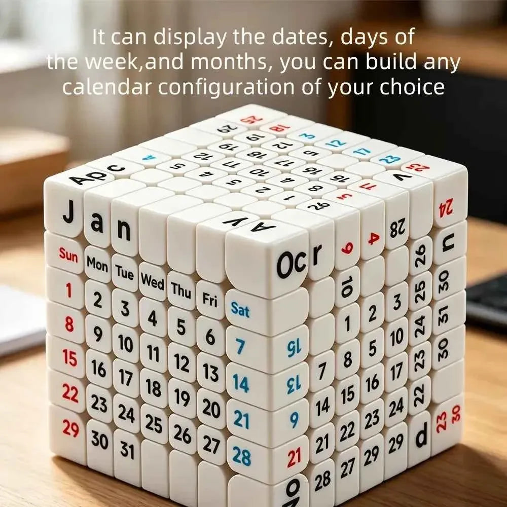 7x7 Calendar Puzzle: Transform Your Desk into a Fun and Educational Challenge