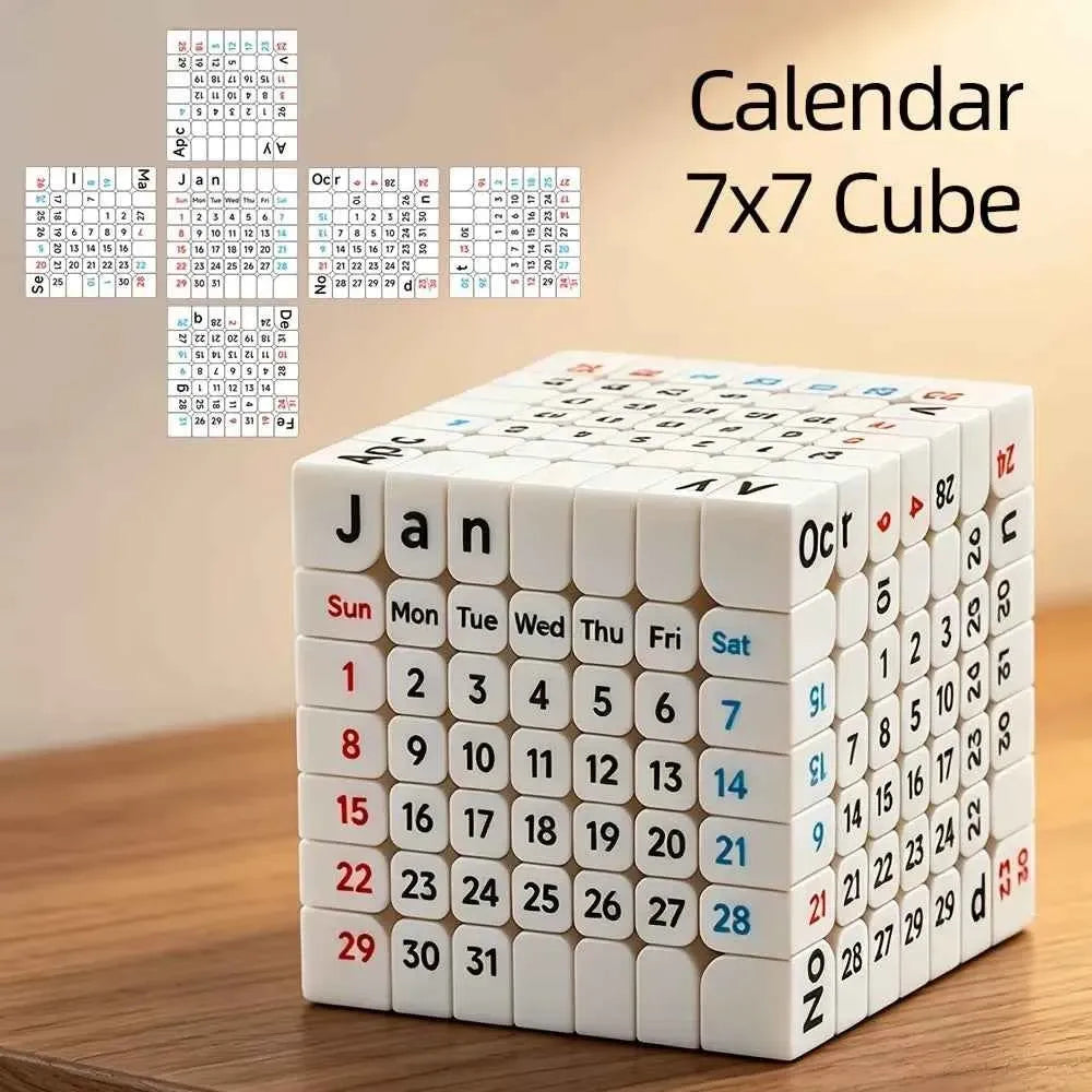 7x7 Calendar Puzzle: Transform Your Desk into a Fun and Educational Challenge