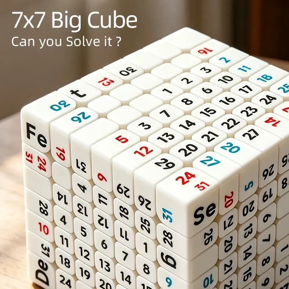7x7 Calendar Puzzle: Transform Your Desk into a Fun and Educational Challenge