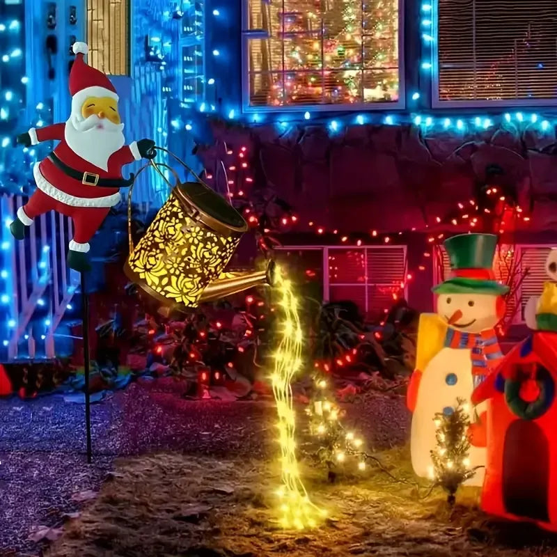 Illuminate Your Holidays with the Solar Santa Claus Garden Light – Bring Whimsical Joy to Your Outdoor Space