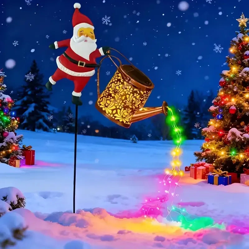 Illuminate Your Holidays with the Solar Santa Claus Garden Light – Bring Whimsical Joy to Your Outdoor Space