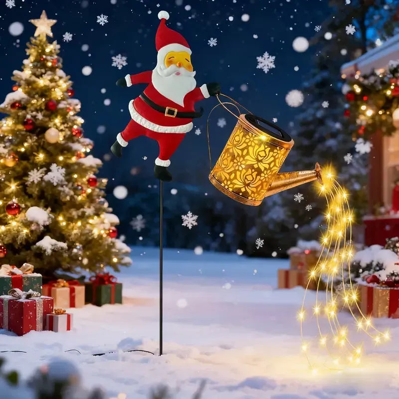 Illuminate Your Holidays with the Solar Santa Claus Garden Light – Bring Whimsical Joy to Your Outdoor Space