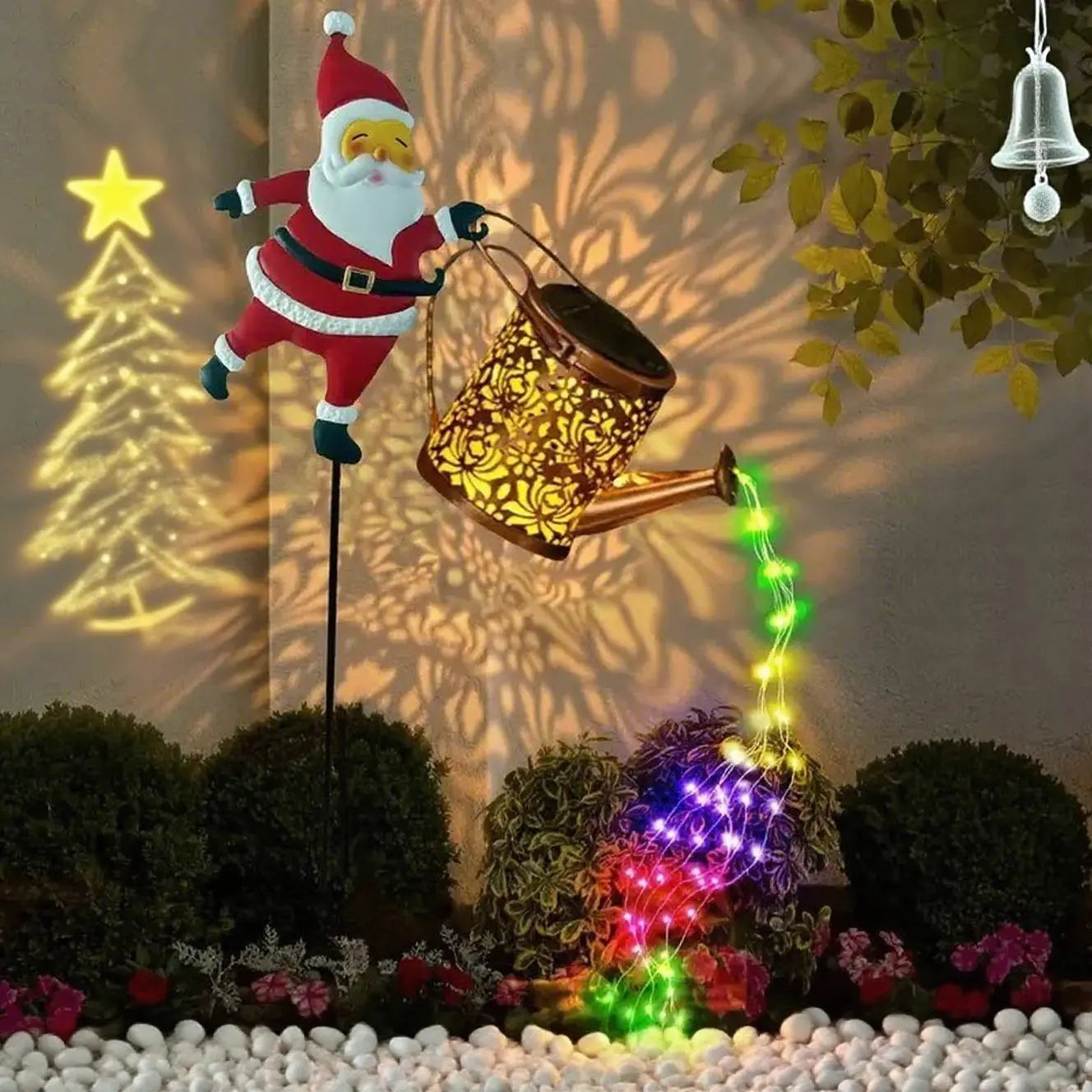 Illuminate Your Holidays with the Solar Santa Claus Garden Light – Bring Whimsical Joy to Your Outdoor Space