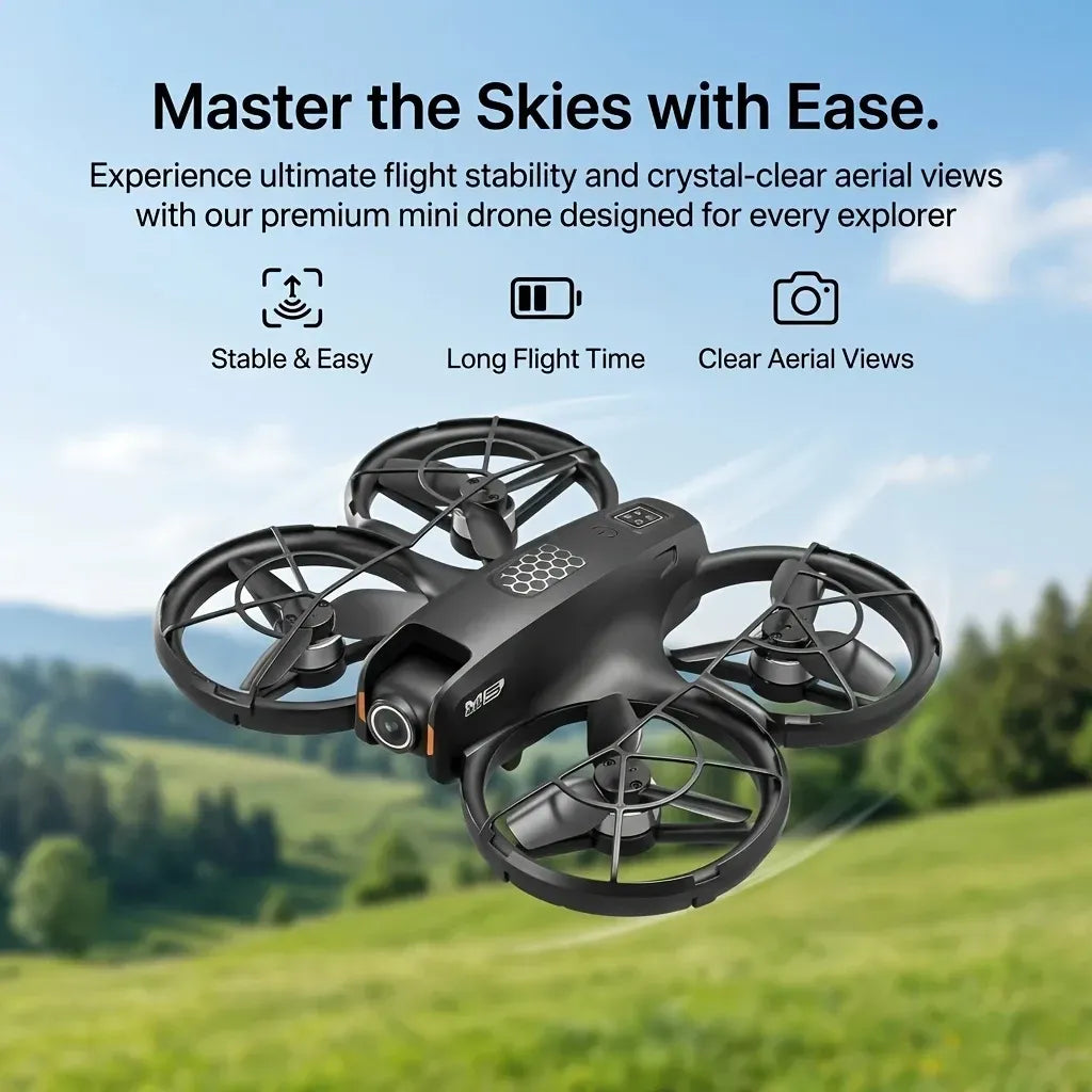 M5 Brushless Retractable Drone – Your Pocket-Sized Aerial Photography Companion