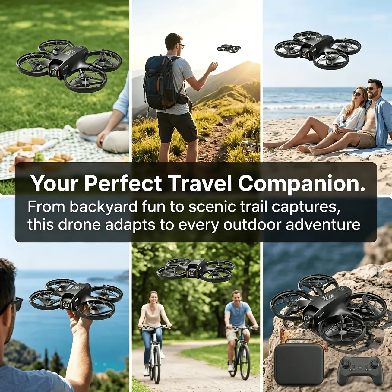 M5 Brushless Retractable Drone – Your Pocket-Sized Aerial Photography Companion