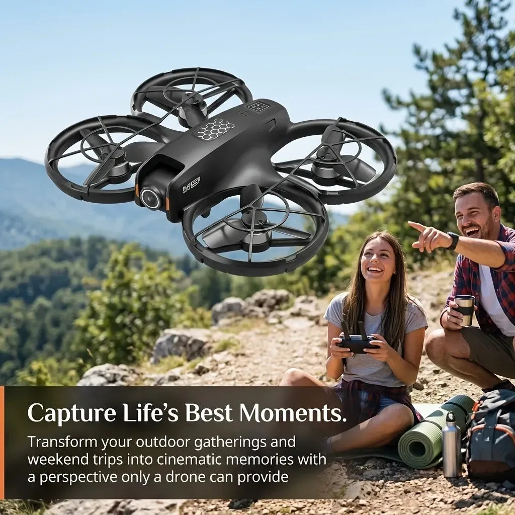 M5 Brushless Retractable Drone – Your Pocket-Sized Aerial Photography Companion