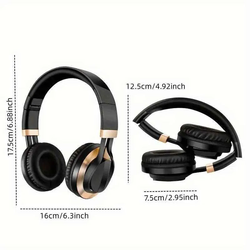 Wired Over-Ear Headset with Microphone - Experience Portable Sound Like Never Before!