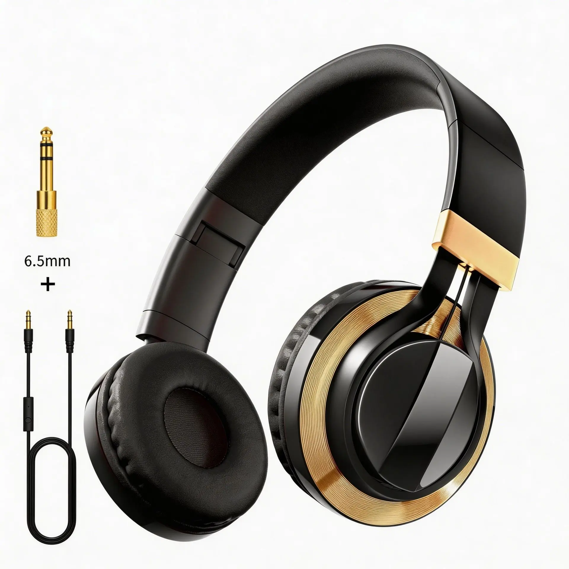Wired Over-Ear Headset with Microphone - Experience Portable Sound Like Never Before!