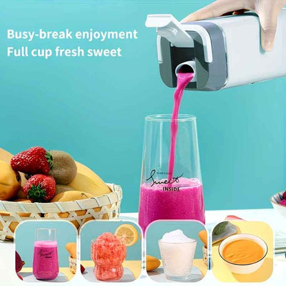 Portable Juice Maker: Fresh Juice Anytime, Anywhere - BLACK