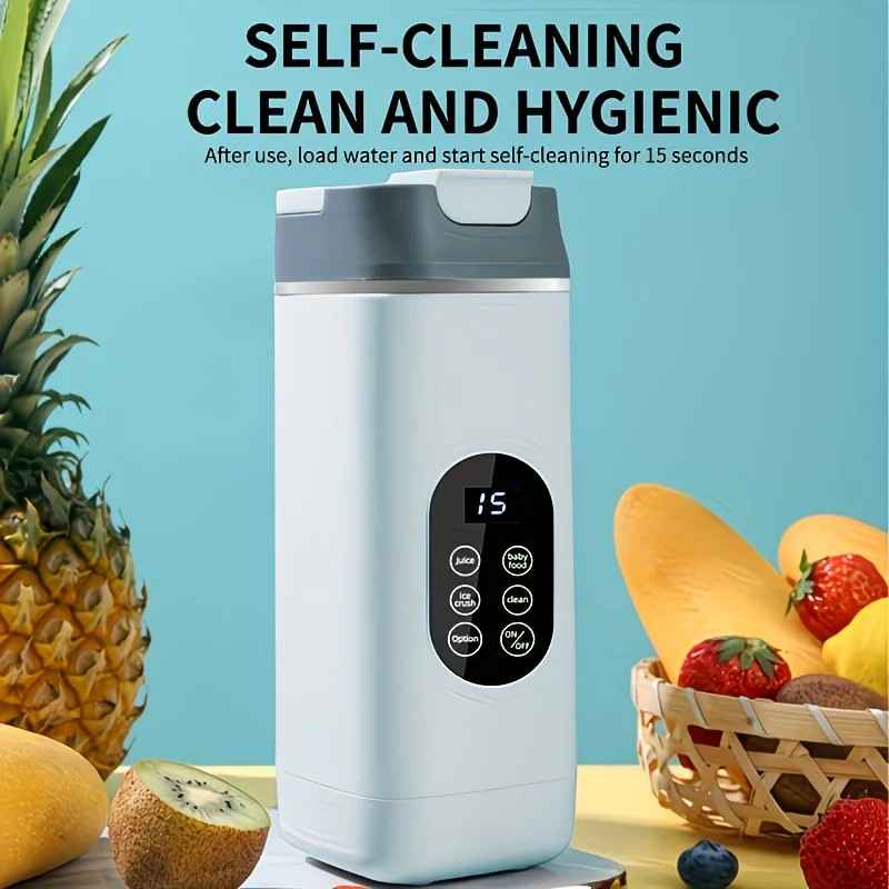 Portable Juice Maker: Fresh Juice Anytime, Anywhere - BLACK