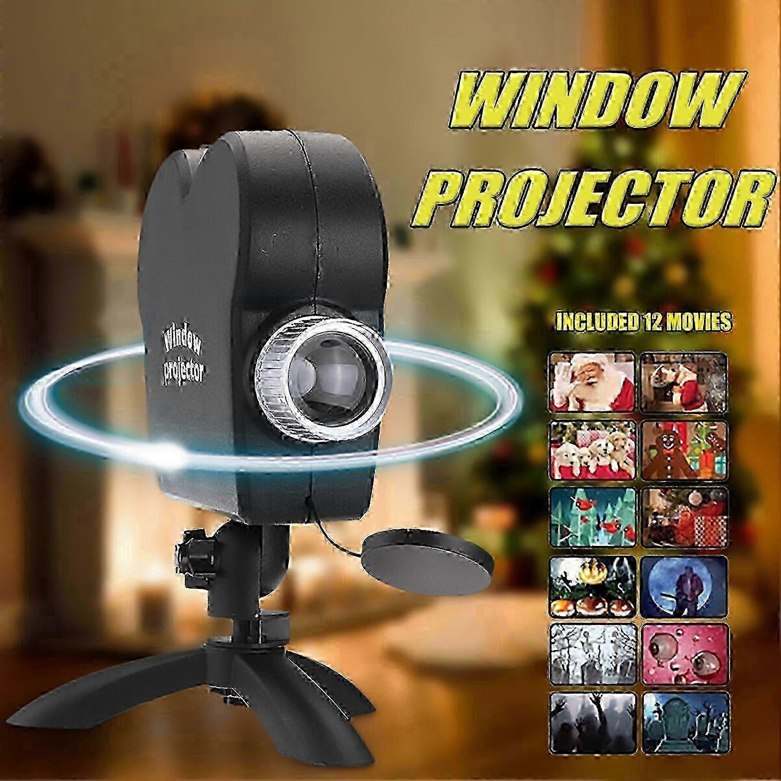 Christmas Halloween LED Projector - Seasonal Decorative Light for Festive Celebrations