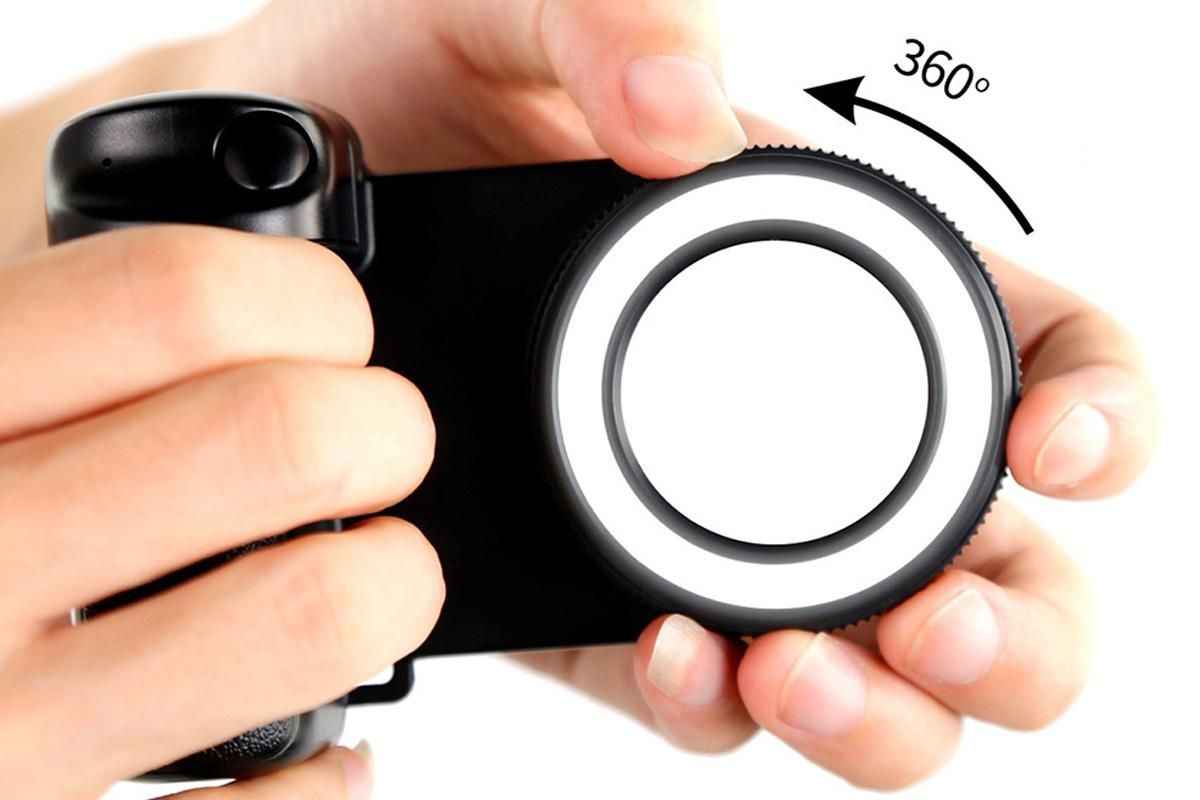 Magsafe Phone Camera Shutter Grip With Bluetooth Remote For iPhone Android
