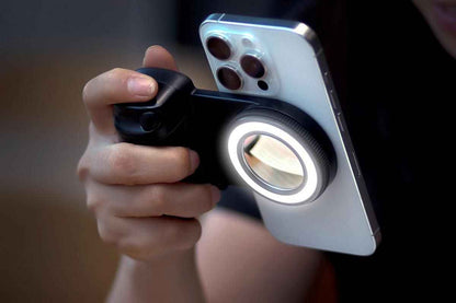 Magsafe Phone Camera Shutter Grip With Bluetooth Remote For iPhone Android