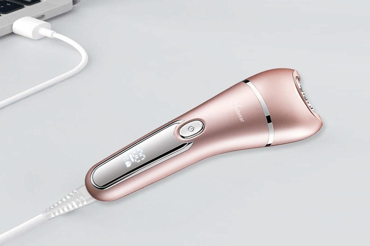 3 in 1 Epilator Shaver Kit for Women - Electric Razor Hair Remover for Face, Chin, Arms, Legs, Armpits, and Bikini