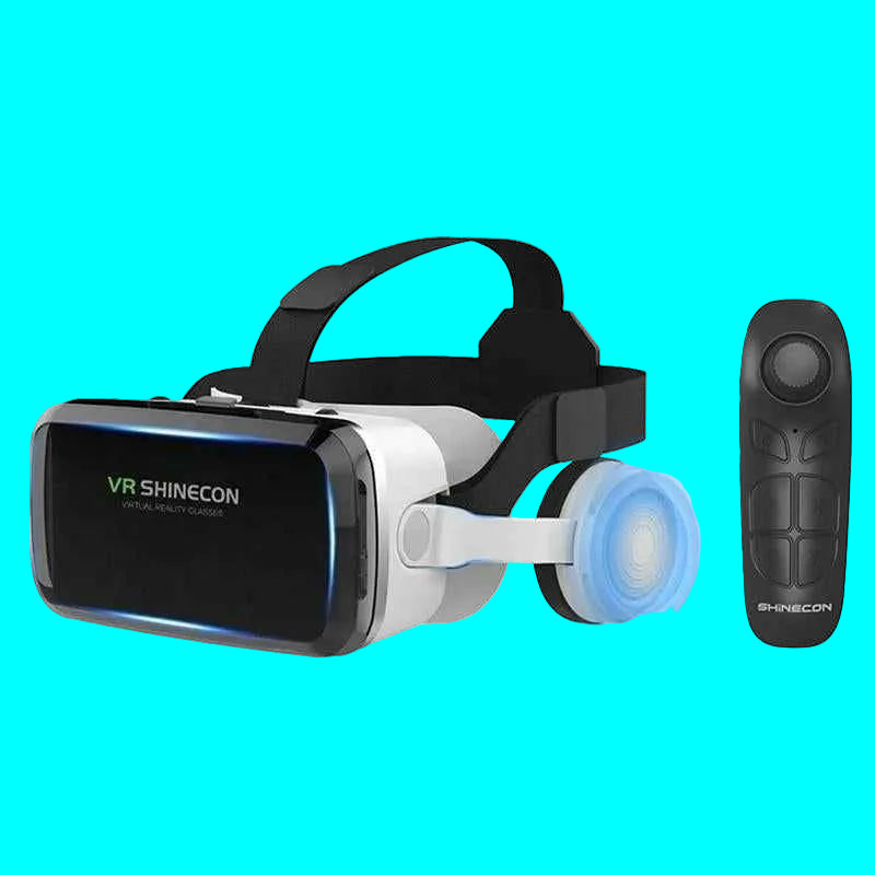 Wireless VR Headset - Compact 3D Bluetooth Headset