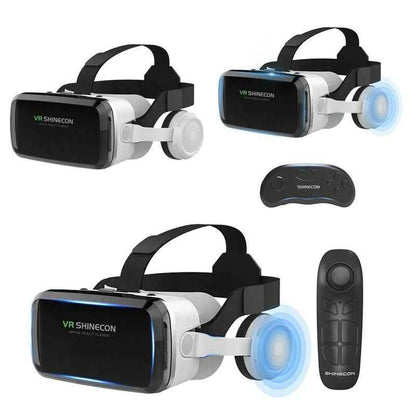 Wireless VR Headset - Compact 3D Bluetooth Headset