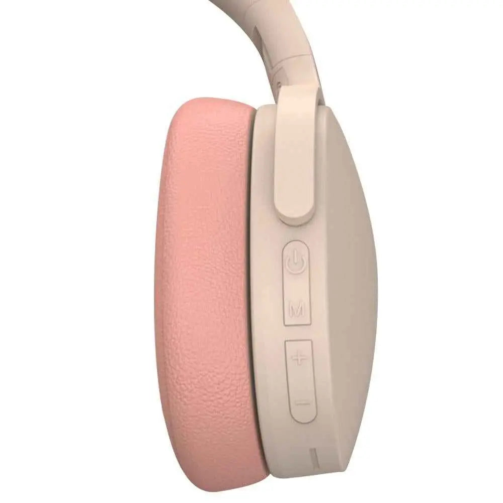 Ultimate Comfort & Sound: Wireless Bluetooth Gaming Headset P2961 in Chic Pink
