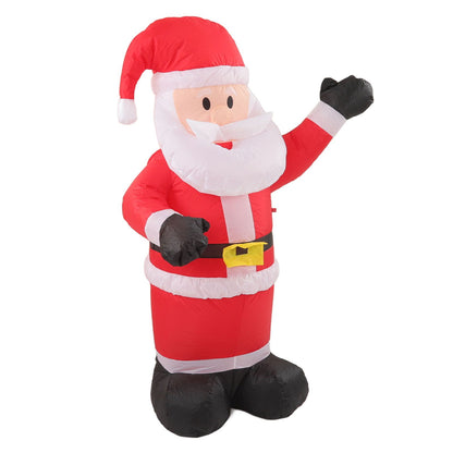 Christmas Inflatable Santa Decoration with LED Lights - Waterproof & Tear Resistant, 100-240V AU Plug